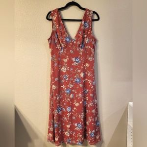 Floral midi dress
